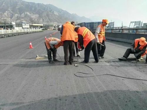 蓬安道路桥梁病害治理